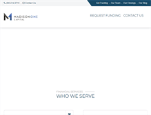 Tablet Screenshot of madisonone.com